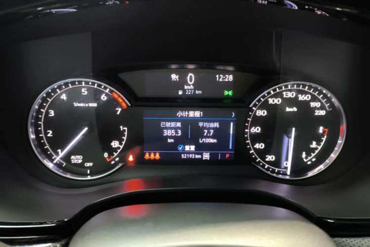 Used Cadillac XT5 2023 2.0T Four-Wheel Drive Prestige Version (Ultimate Edition) Instrument Cluster