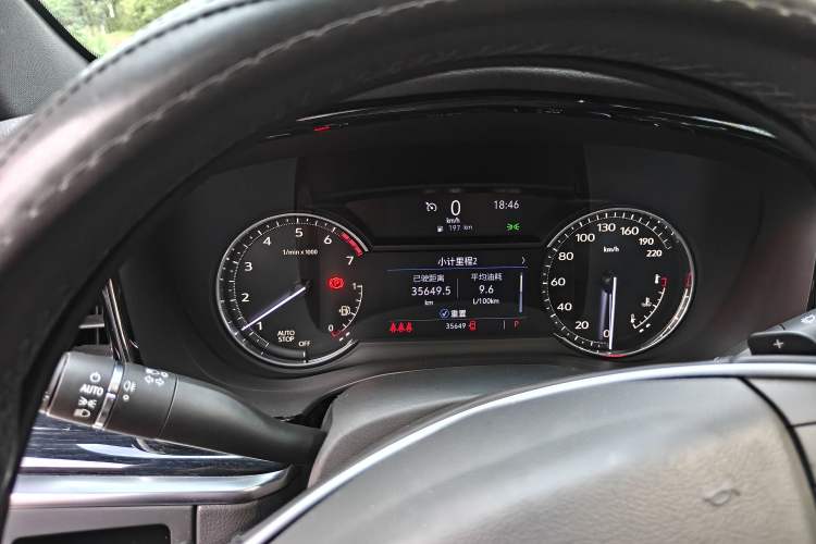 Used Cadillac XT5 2023 2.0T Two-Wheel-Drive Fashion Edition Instrument Cluster