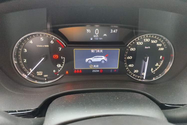 Used Cadillac XT5 2023 2.0T Two-Wheel-Drive Fashion Edition Instrument Cluster