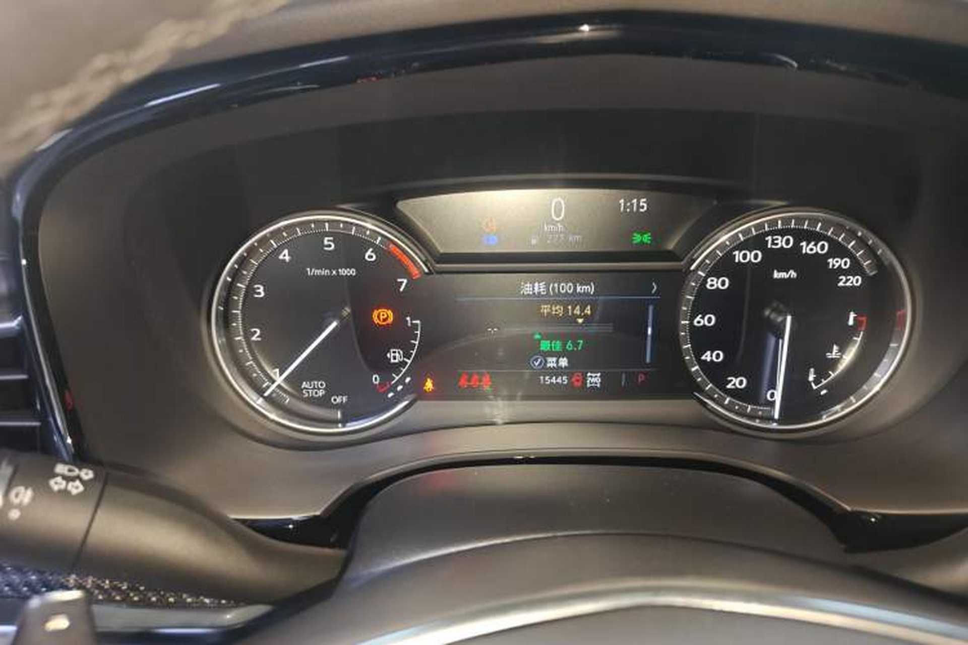 Used Cadillac XT5 2023 2.0T Four-Wheel Drive Prestige Version (Ultimate Edition) Instrument Cluster