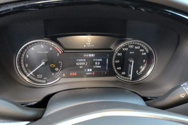 Used Cadillac XT5 2023 2.0T Two-Wheel-Drive Fashion Edition Instrument Cluster