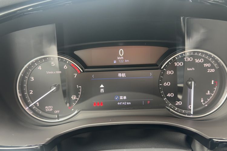 Used Cadillac XT5 2023 2.0T Two-Wheel-Drive Fashion Edition Odometer Close Up
