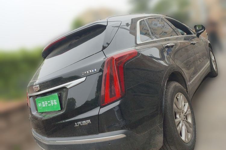 Used Cadillac XT5 2023 2.0T Two-Wheel-Drive Fashion Edition Rear Right 45 Deg