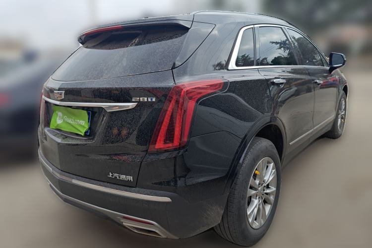 Used Cadillac XT5 2023 2.0T Two-Wheel-Drive Fashion Edition Rear Right 45 Deg