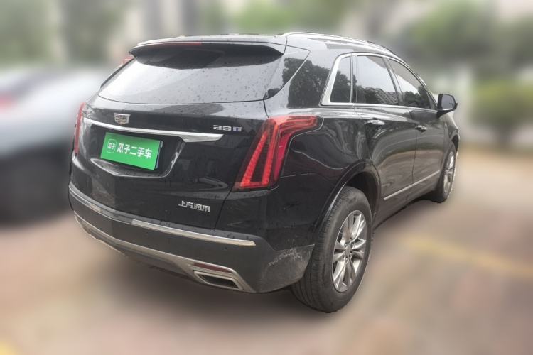 Used Cadillac XT5 2023 2.0T Two-Wheel-Drive Fashion Edition Rear Right 45 Deg