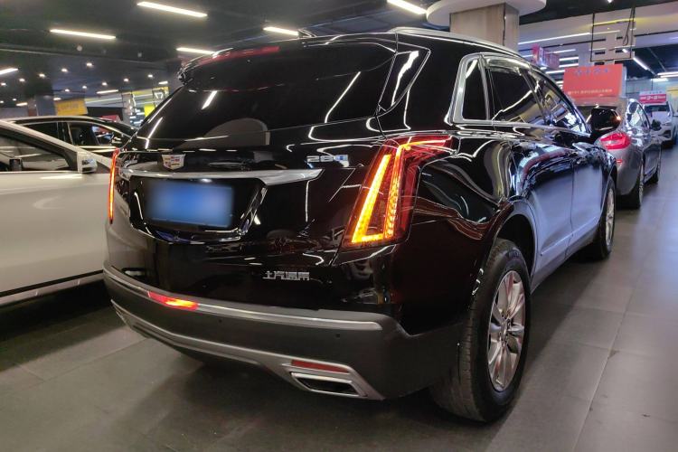 Used Cadillac XT5 2023 2.0T Two-Wheel-Drive Fashion Edition Rear Right 45 Deg