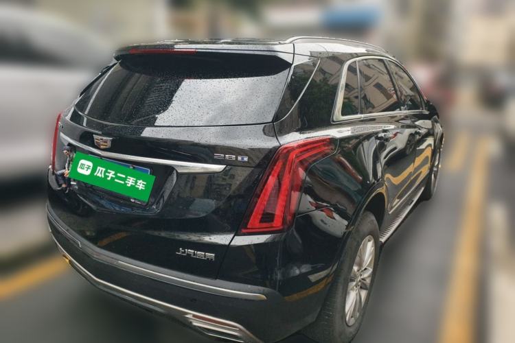 Used Cadillac XT5 2023 2.0T Two-Wheel-Drive Fashion Edition Rear Right 45 Deg