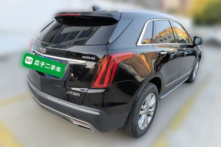 Used Cadillac XT5 2023 2.0T Two-Wheel-Drive Fashion Edition Rear Right 45 Deg