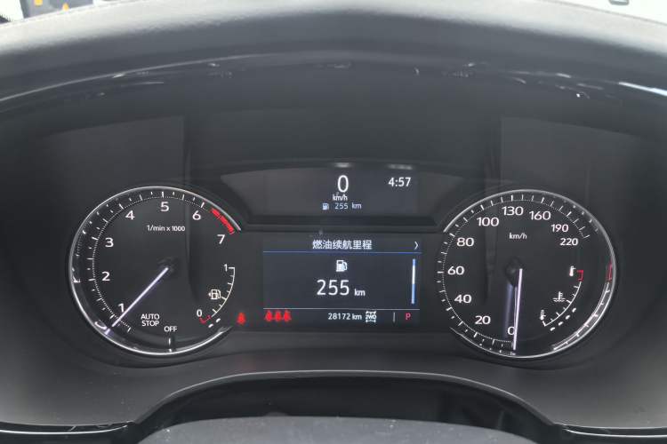 Used Cadillac XT5 2023 2.0T Four-Wheel Drive Prestige Version (Ultimate Edition) Odometer Close Up