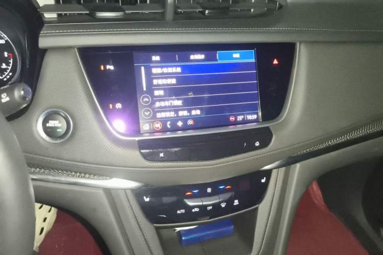 Used Cadillac XT5 2023 2.0T Four-Wheel Drive Prestige Version (Ultimate Edition) Audio And AC Panel