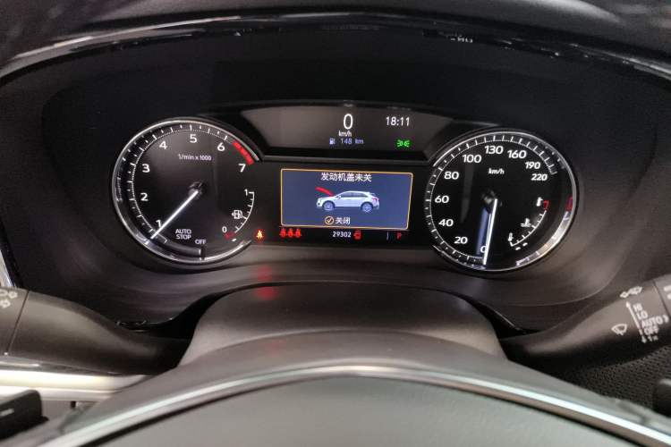 Used Cadillac XT5 2023 2.0T Two-Wheel-Drive Fashion Edition Instrument Cluster
