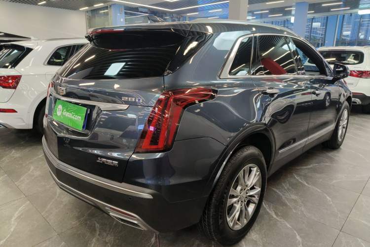 Used Cadillac XT5 2023 2.0T Two-Wheel-Drive Fashion Edition Rear Right 45 Deg