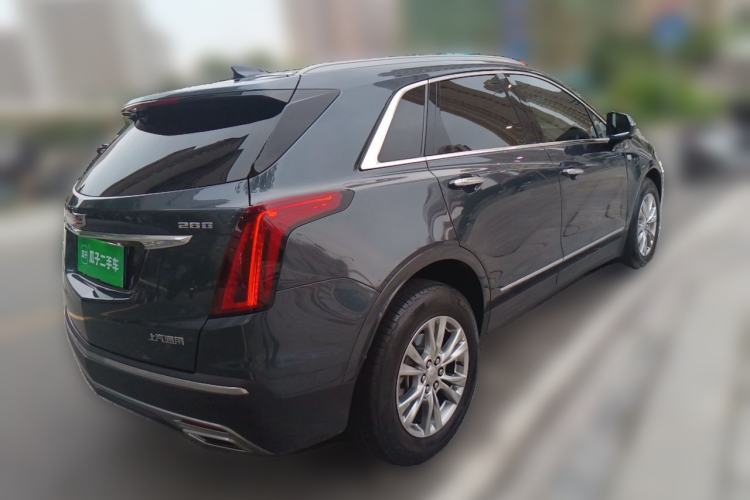 Used Cadillac XT5 2023 2.0T Two-Wheel-Drive Fashion Edition Rear Right 45 Deg