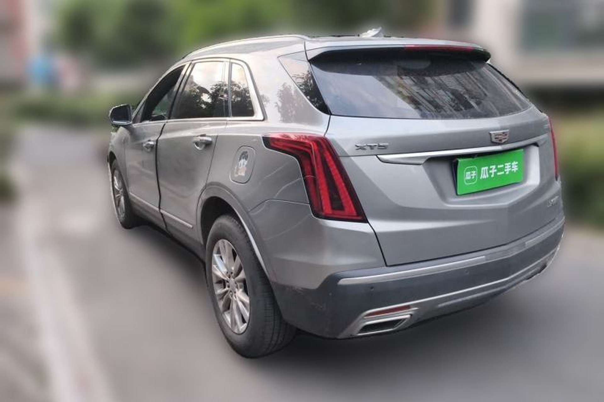 Used Cadillac XT5 2023 2.0T Two-Wheel-Drive Fashion Edition Rear Left 45 Deg