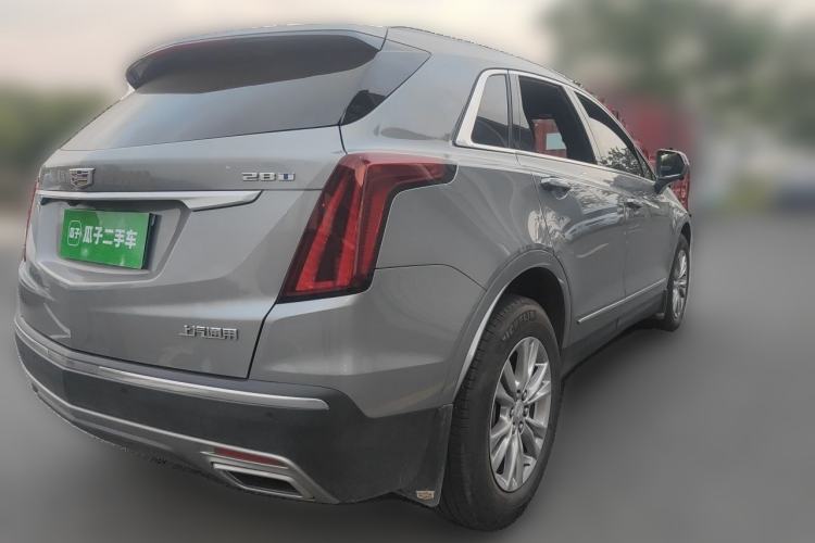 Used Cadillac XT5 2023 2.0T Two-Wheel-Drive Fashion Edition Rear Right 45 Deg