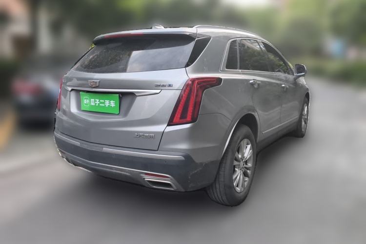 Used Cadillac XT5 2023 2.0T Two-Wheel-Drive Fashion Edition Rear Right 45 Deg