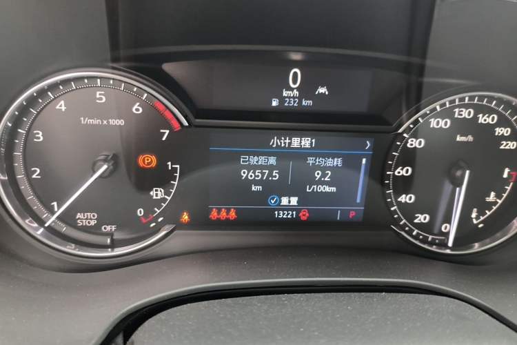 Used Cadillac XT5 2023 2.0T Two-Wheel-Drive Fashion Edition Instrument Cluster