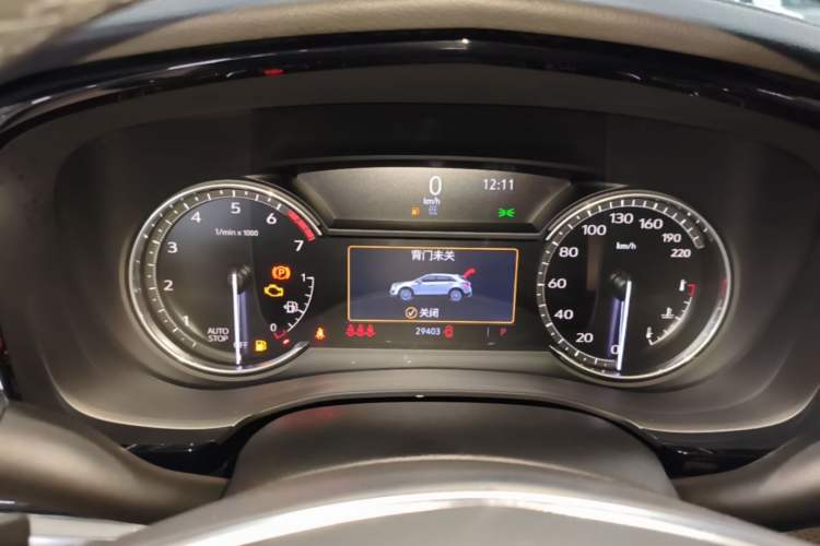 Used Cadillac XT5 2023 2.0T Two-Wheel-Drive Fashion Edition Instrument Cluster