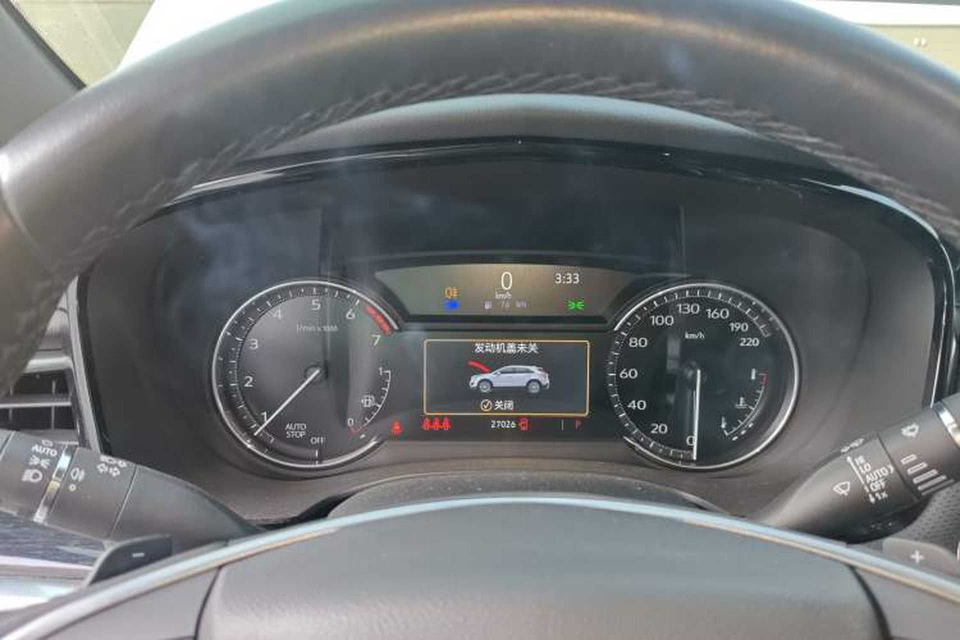 Used Cadillac XT5 2023 2.0T Two-Wheel-Drive Fashion Edition Instrument Cluster