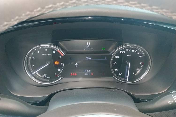Used Cadillac XT5 2023 2.0T Two-Wheel-Drive Fashion Edition Instrument Cluster