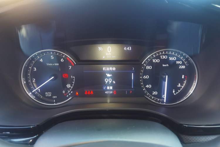 Used Cadillac XT5 2023 2.0T Two-Wheel-Drive Fashion Edition Instrument Cluster