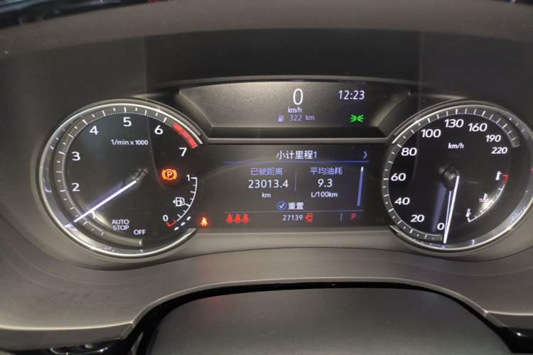 Used Cadillac XT5 2023 2.0T Two-Wheel-Drive Fashion Edition Instrument Cluster