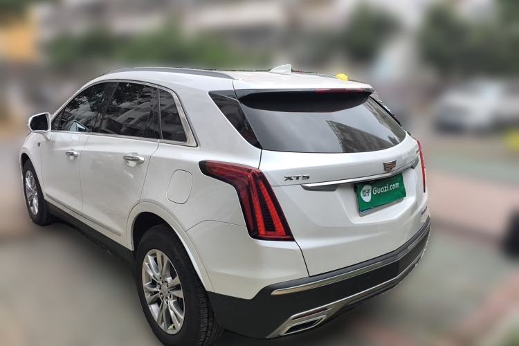 Used Cadillac XT5 2023 2.0T Two-Wheel-Drive Fashion Edition Rear Left 45 Deg
