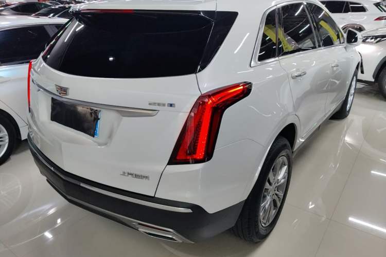 Used Cadillac XT5 2023 2.0T Two-Wheel-Drive Fashion Edition Rear Right 45 Deg