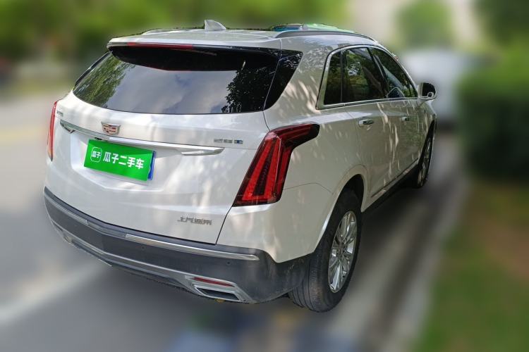 Used Cadillac XT5 2023 2.0T Two-Wheel-Drive Fashion Edition Rear Right 45 Deg