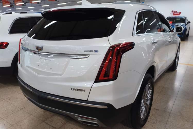 Used Cadillac XT5 2023 2.0T Two-Wheel-Drive Fashion Edition Rear Right 45 Deg