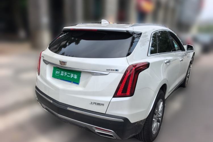 Used Cadillac XT5 2023 2.0T Two-Wheel-Drive Fashion Edition Rear Right 45 Deg