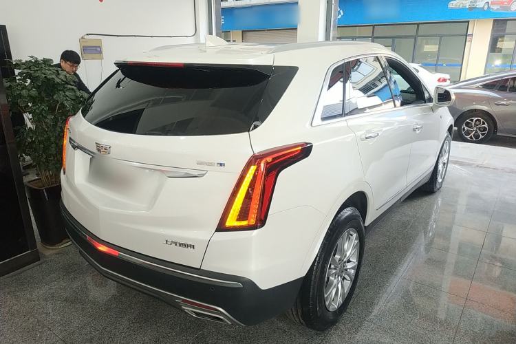 Used Cadillac XT5 2023 2.0T Two-Wheel-Drive Fashion Edition Rear Right 45 Deg