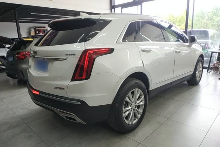 Used Cadillac XT5 2023 2.0T Two-Wheel-Drive Fashion Edition Rear Right 45 Deg