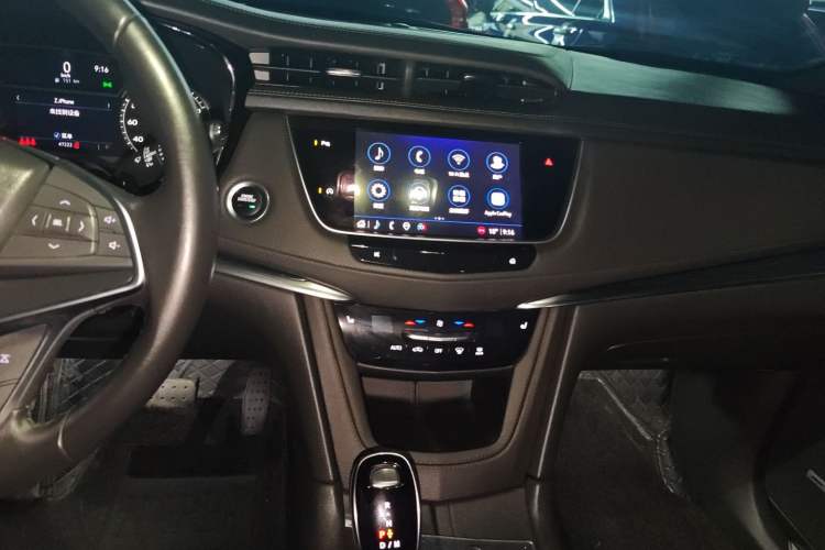 Used Cadillac XT5 2024 2.0T Two-Wheel Drive Fashion Edition Audio And AC Panel