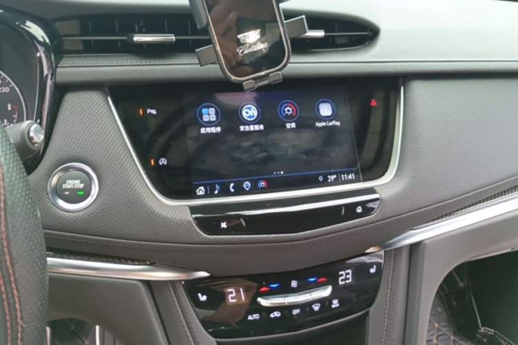 Used Cadillac XT5 2024 2.0T All-Wheel-Drive Luxury Version (Hummingbird Edition) Audio And AC Panel