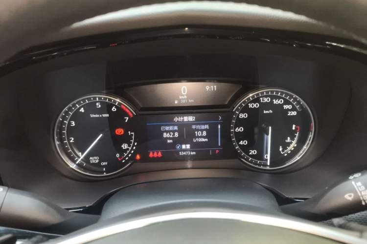 Used Cadillac XT5 2024 2.0T Two-Wheel Drive Fashion Edition Instrument Cluster