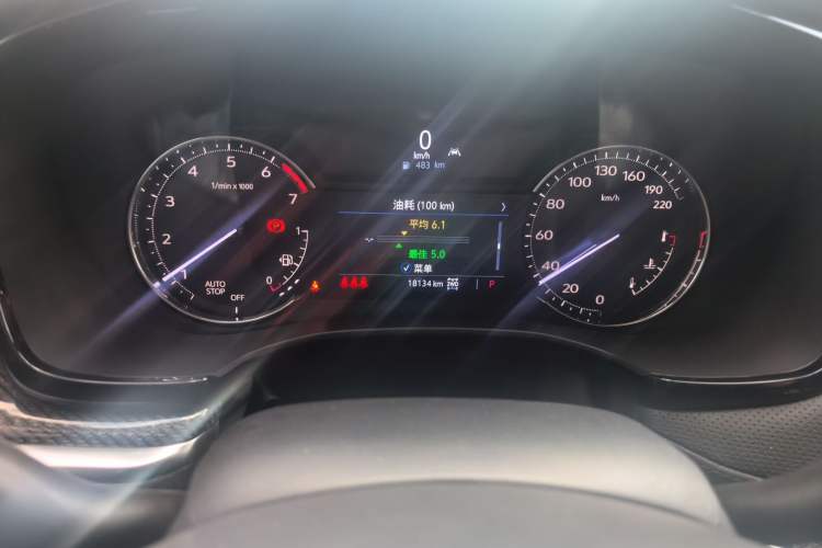 Used Cadillac XT5 2024 2.0T All-Wheel-Drive Luxury Version (Hummingbird Edition) Instrument Cluster