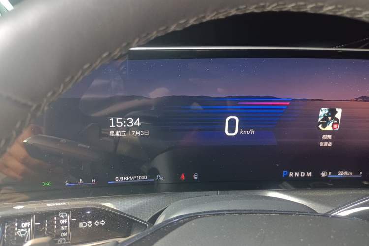 Used Cadillac XT5 2024 2.0T Four-Wheel Drive Prestige Version (Ultimate Edition) Instrument Cluster