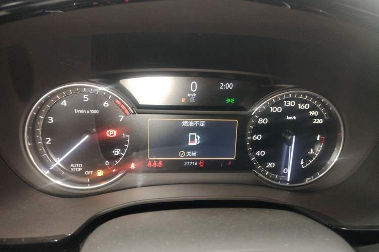Used Cadillac XT5 2024 2.0T Two-Wheel Drive Fashion Edition Instrument Cluster