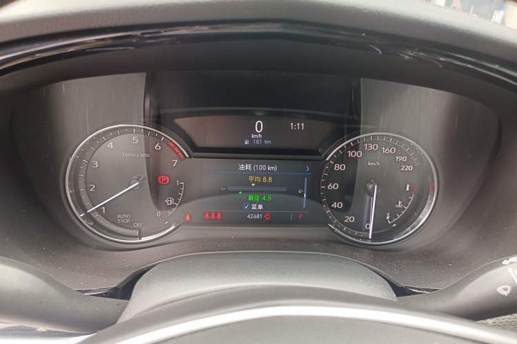 Used Cadillac XT5 2024 2.0T Two-Wheel Drive Fashion Edition Instrument Cluster