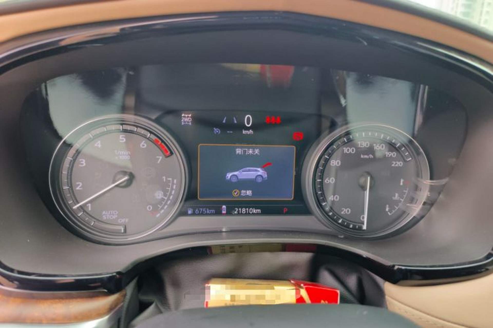 Used Cadillac XT5 2024 2.0T Four-Wheel Drive Platinum Edition Instrument Cluster