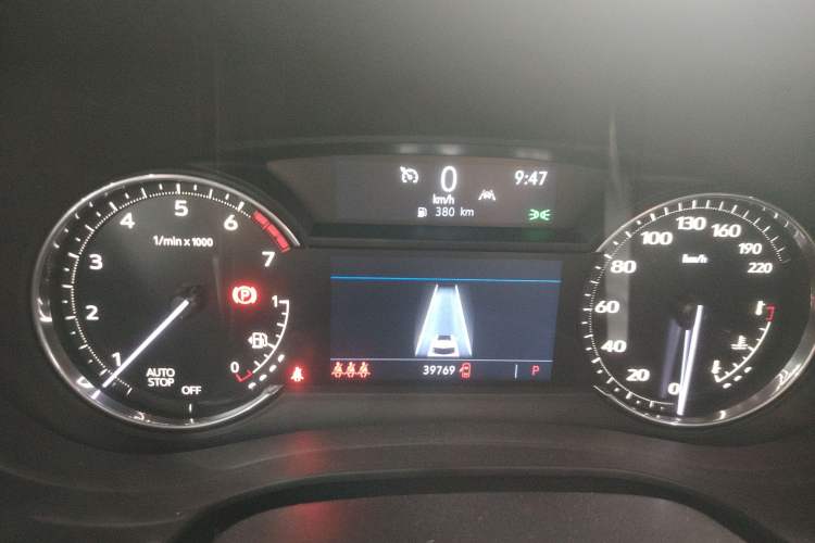 Used Cadillac XT5 2024 2.0T Two-Wheel Drive Fashion Edition Instrument Cluster