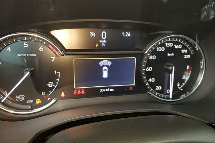 Used Cadillac XT5 2024 2.0T Two-Wheel Drive Fashion Edition Instrument Cluster