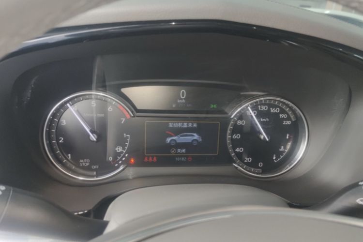 Used Cadillac XT5 2024 2.0T Two-Wheel Drive Fashion Edition Odometer Close Up