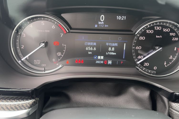 Used Cadillac XT5 2024 2.0T All-Wheel-Drive Luxury Version (Hummingbird Edition) Odometer Close Up