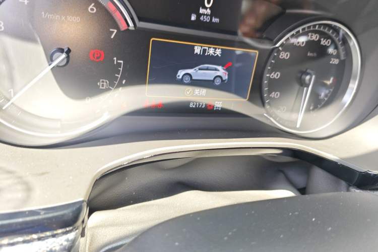 Used Cadillac XT5 2024 2.0T All-Wheel-Drive Luxury Version (Hummingbird Edition) Odometer Close Up