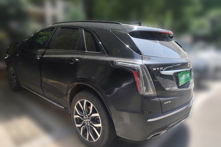 Used Cadillac XT5 2024 2.0T Four-Wheel Drive Platinum Edition Rear Left 45 Deg
