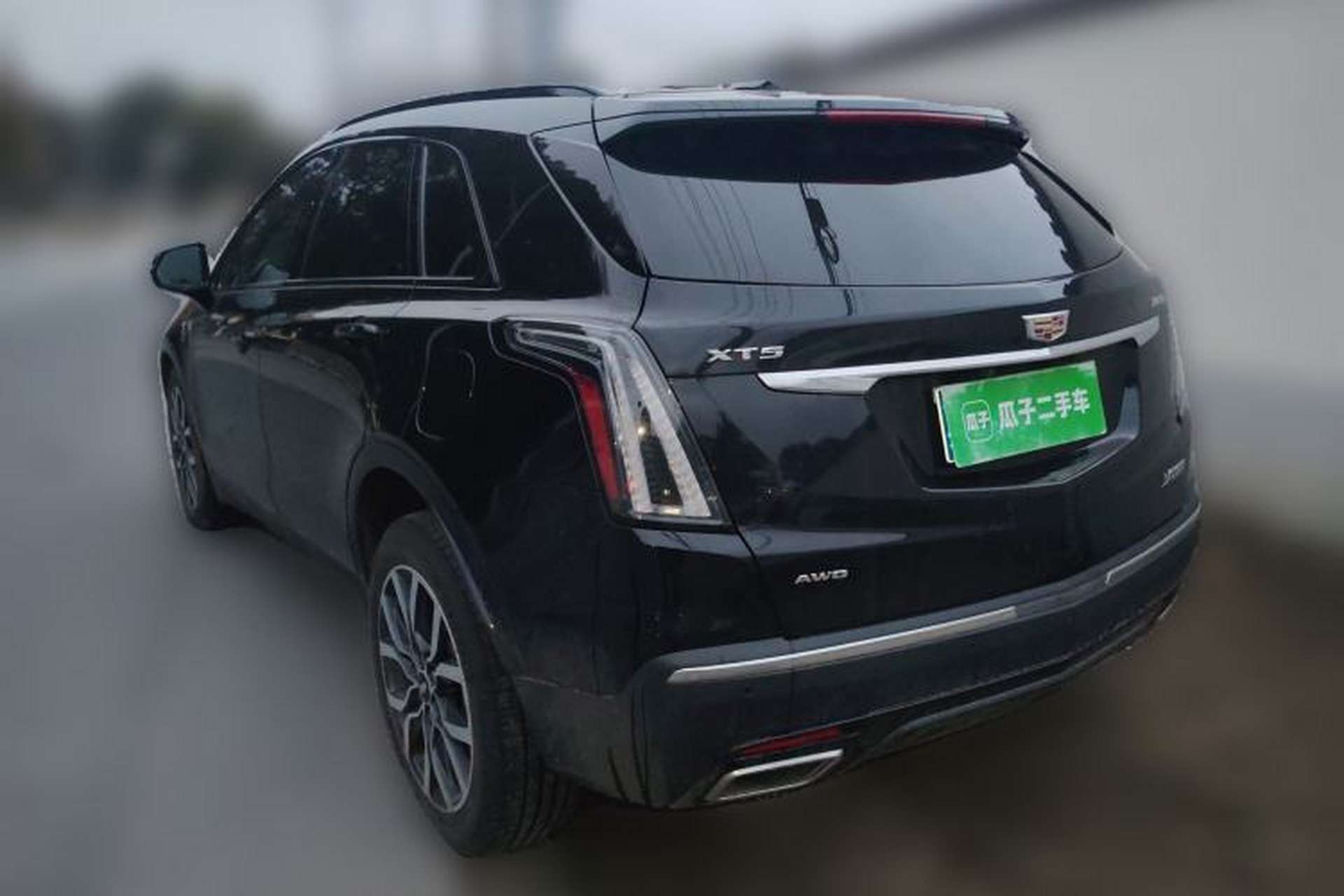 Used Cadillac XT5 2024 2.0T All-Wheel-Drive Luxury Version (Hummingbird Edition) Rear Left 45 Deg