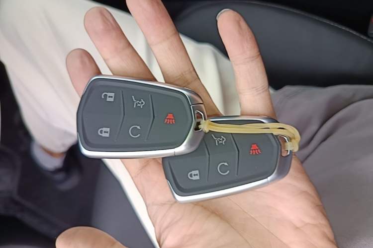Used Cadillac XT5 2024 2.0T All-Wheel-Drive Luxury Version (Hummingbird Edition) Vehicle Key