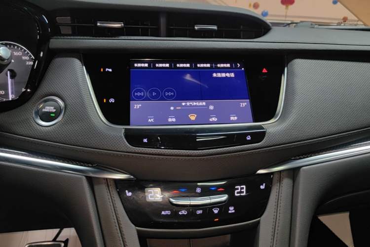 Used Cadillac XT5 2024 2.0T All-Wheel-Drive Luxury Version (Hummingbird Edition) Audio And AC Panel
